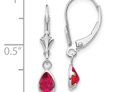 14k White Gold Earrings Style XBE283 - Classique Jewelry Inc.