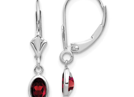 14k White Gold Earrings Style XBE289 - Classique Jewelry Inc.