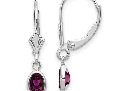 14k White Gold Earrings Style XBE294 - Classique Jewelry Inc.