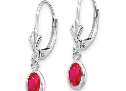 14k White Gold Earrings Style XBE295 - Classique Jewelry Inc.