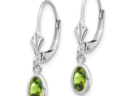 14k White Gold Earrings Style XBE296 - Classique Jewelry Inc.