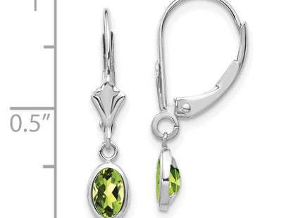 14k White Gold Earrings Style XBE296 - Classique Jewelry Inc.