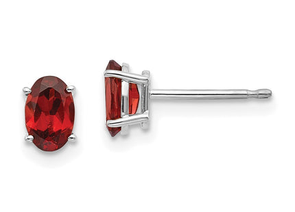 14k White Gold Earrings Style XBE301 - Classique Jewelry Inc.