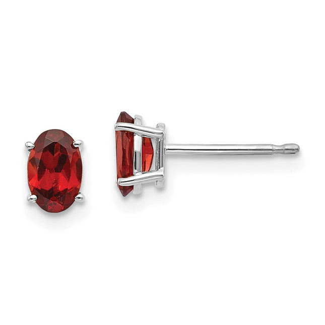 14k White Gold Earrings Style XBE301 - Classique Jewelry Inc.