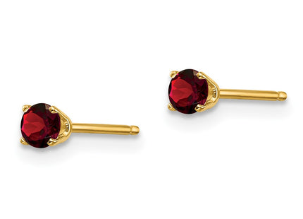 14k Yellow Gold Earrings Style XBE37 - Classique Jewelry Inc.