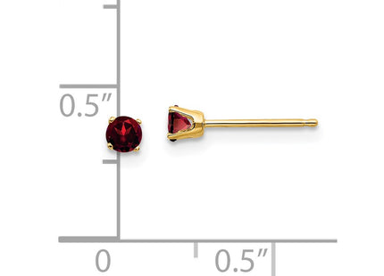 14k Yellow Gold Earrings Style XBE37 - Classique Jewelry Inc.