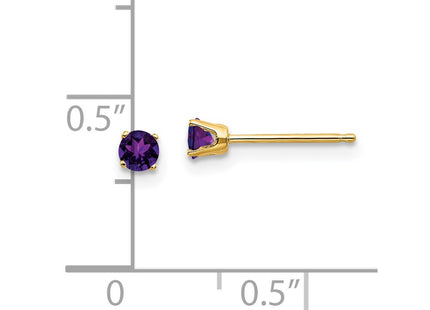 14k Yellow Gold Earrings Style XBE38 - Classique Jewelry Inc.