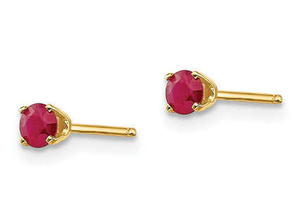 14k Yellow Gold Earrings Style XBE43 - Classique Jewelry Inc.