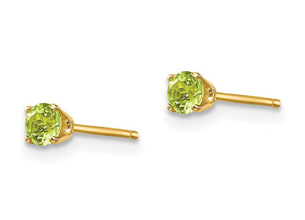 14k Yellow Gold Earrings Style XBE44 - Classique Jewelry Inc.