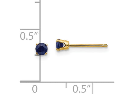14k Yellow Gold Earrings Style XBE45 - Classique Jewelry Inc.