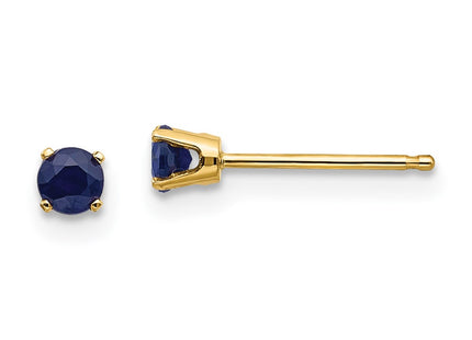 14k Yellow Gold Earrings Style XBE45 - Classique Jewelry Inc.