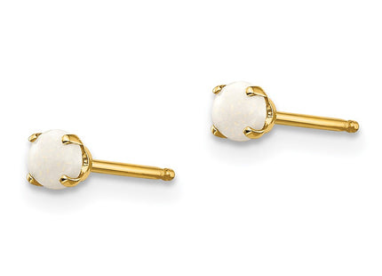 14k Yellow Gold Earrings Style XBE46 - Classique Jewelry Inc.