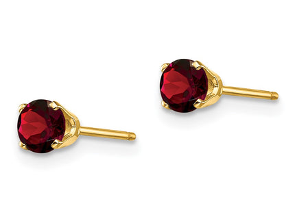 14k Yellow Gold Earrings Style XBE49 - Classique Jewelry Inc.