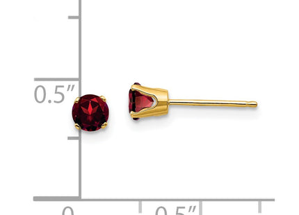 14k Yellow Gold Earrings Style XBE49 - Classique Jewelry Inc.