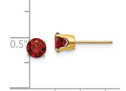 14k Yellow Gold Earrings Style XBE61 - Classique Jewelry Inc.