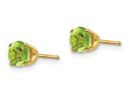 14k Yellow Gold Earrings Style XBE68 - Classique Jewelry Inc.