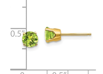 14k Yellow Gold Earrings Style XBE68 - Classique Jewelry Inc.