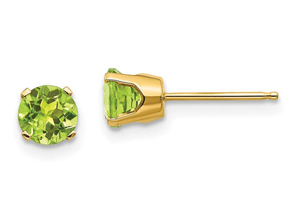 14k Yellow Gold Earrings Style XBE68 - Classique Jewelry Inc.