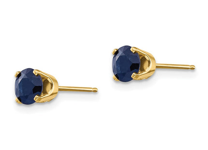 14k Yellow Gold Earrings Style XBE69 - Classique Jewelry Inc.