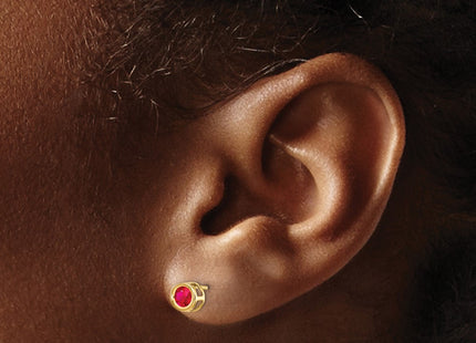 14k Yellow Gold Earrings Style XBE7 - Classique Jewelry Inc.