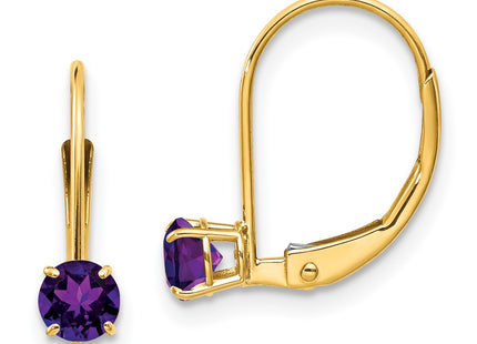 14k Yellow Gold Earrings Style XBE74 - Classique Jewelry Inc.