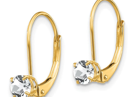 14k Yellow Gold Earrings Style XBE76 - Classique Jewelry Inc.