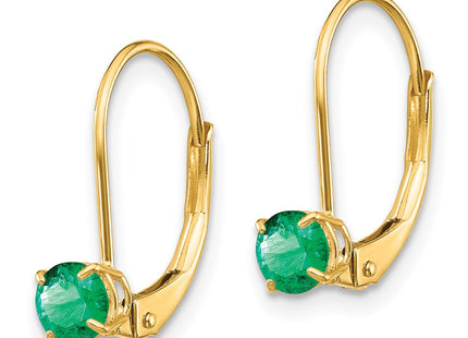 14k Yellow Gold Earrings Style XBE77 - Classique Jewelry Inc.