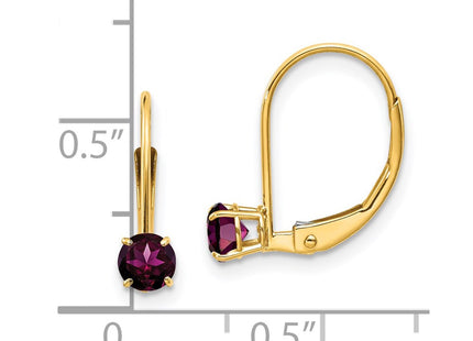 14k Yellow Gold Earrings Style XBE78 - Classique Jewelry Inc.