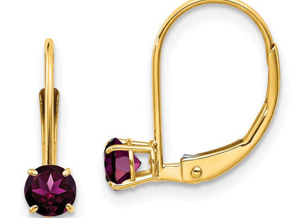 14k Yellow Gold Earrings Style XBE78 - Classique Jewelry Inc.