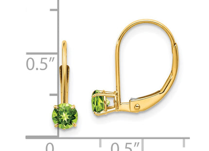 14k Yellow Gold Earrings Style XBE80 - Classique Jewelry Inc.
