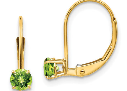 14k Yellow Gold Earrings Style XBE80 - Classique Jewelry Inc.