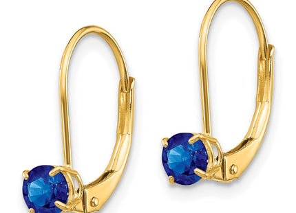 14k Yellow Gold Earrings Style XBE81 - Classique Jewelry Inc.