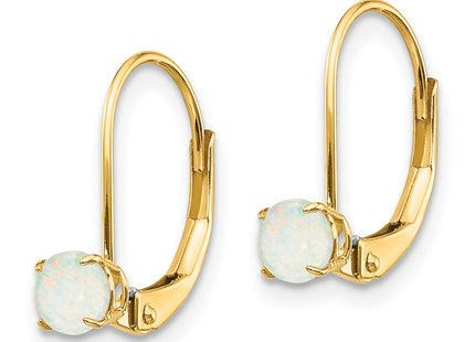 14k Yellow Gold Earrings Style XBE82 - Classique Jewelry Inc.