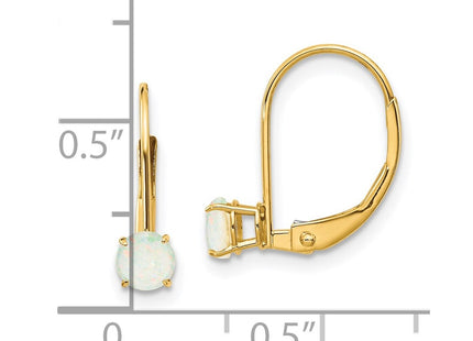 14k Yellow Gold Earrings Style XBE82 - Classique Jewelry Inc.