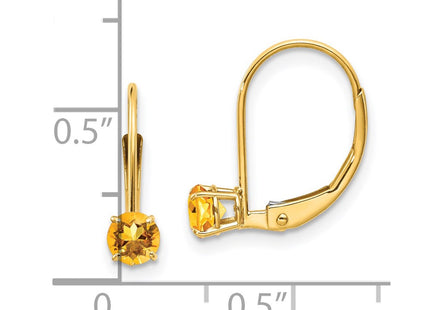 14k Yellow Gold Earrings Style XBE83 - Classique Jewelry Inc.