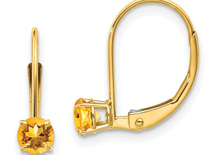 14k Yellow Gold Earrings Style XBE83 - Classique Jewelry Inc.