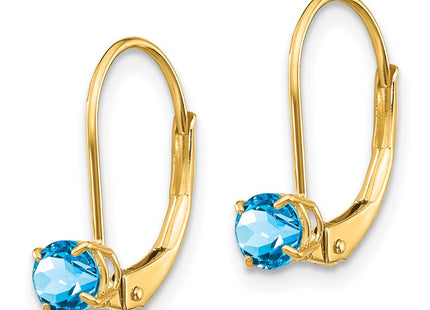 14k Yellow Gold Earrings Style XBE84 - Classique Jewelry Inc.