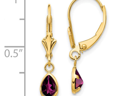 14k Yellow Gold Earrings Style XBE90 - Classique Jewelry Inc.