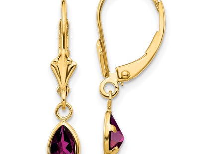14k Yellow Gold Earrings Style XBE90 - Classique Jewelry Inc.