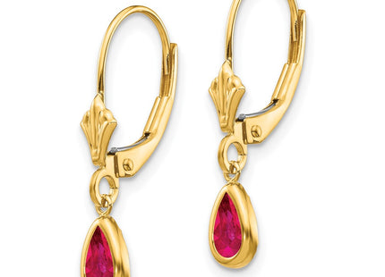 14k Yellow Gold Earrings Style XBE91 - Classique Jewelry Inc.