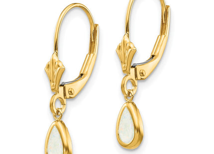 14k Yellow Gold Earrings Style XBE94 - Classique Jewelry Inc.