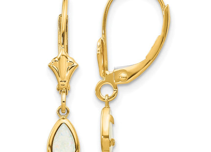 14k Yellow Gold Earrings Style XBE94 - Classique Jewelry Inc.