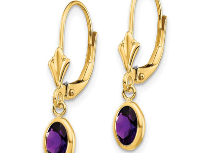 14k Yellow Gold Earrings Style XBE98 - Classique Jewelry Inc.