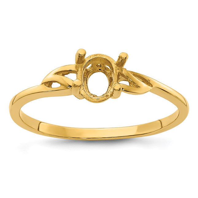 14k Yellow Gold Rings Style XBR130M - Classique Jewelry Inc.