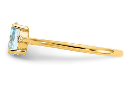 14k Yellow Gold Rings Style XBR204 - Classique Jewelry Inc.