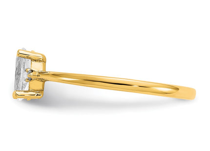 14k Yellow Gold Rings Style XBR205 - Classique Jewelry Inc.