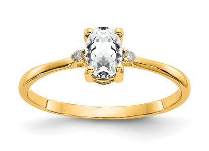 14k Yellow Gold Rings Style XBR205 - Classique Jewelry Inc.