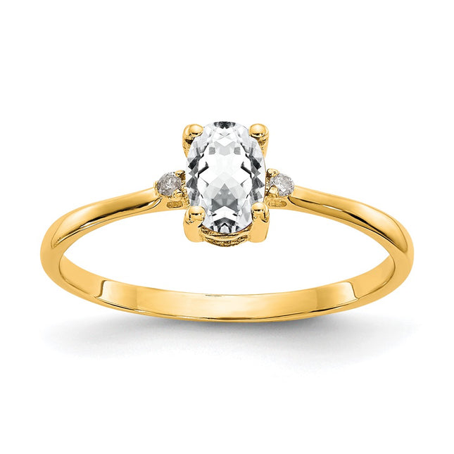 14k Yellow Gold Rings Style XBR205 - Classique Jewelry Inc.