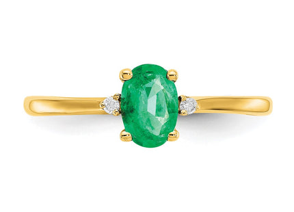 14k Yellow Gold Rings Style XBR206 - Classique Jewelry Inc.