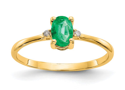 14k Yellow Gold Rings Style XBR206 - Classique Jewelry Inc.